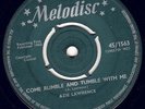AZIE LAWRENCE-COME RUMBLE/JAMAICA BLUES ORIG MELODISC JA R&B LISTEN