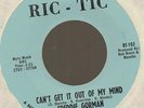 Freddie Gorman Can't get it out of my mind/Take me back Ric-Tic 102 northern 45