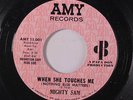 MIGHTY SAM: When She Touches Me / Just Like Old Times 45 (dj) Soul