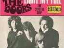 THE DOORS LIGHT MY FIRE FIRST GERMAN 45 ON HIT TON LABEL 1967 GREAT COVER RARE