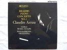 SAX 2387 B/s Orig 1st BRAHMS piano concerto no. 1 CLAUDIO ARRAU - GIULINI PO NM