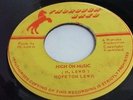 HOPETON LEWIS - HIGH ON MUSIC - THOROUGH BRED (SENSATIONAL) ROOTS KILLER 45   EX