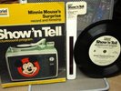 SHOW ‘N TELL Phono Viewer record Minnie Mouse Surprise w/ filmstrip 1980 Disney