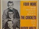 CRICKETS FT BUDDY HOLLY FOUR MORE ORIG UK CORAL 45 EP
