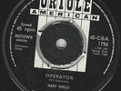 TWO LOVERS / OPERATOR -  MARY WELLS - ORIOLE
