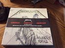 Metallica And Justice For All Deluxe Vinyl Box Set 45rpm. Louder Heavier Faster