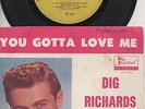 DIG RICHARDS   Rare 1960 Aust Only 7