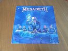 Megadeth Rust In Peace LP First Press 1990 Vinyl Combat Capitol Records