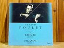 GERARD POULET & LACOARRET / KREISLER PAGANINI violin récital / RARE DEVA 10