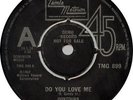RARE MOTOWN DEMO -CONTOURS-DO YOU LOVE ME/DETERMINATION-TMG 899n NORTHERN SOUL