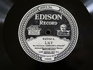 CASS HAGAN & HIS ORCHESTRA Lily/I Adore You EDISON 52012 N- clean JAZZ 78 Hot