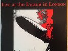 LED ZEPPELIN LIVE AT THE LYCEUM IN LONDON 1969 Grant  2 LP MINT Not TAKRL TMOQ