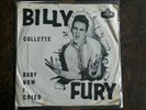 BILLY FURY COLLETTE AUSTRALIAN PICTURE SLEEVE DECCA ORIGINAL