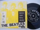 Beatles 45,,,,,Rock and Roll Music ))) NORWAY 7 RARE Yellow Variation 