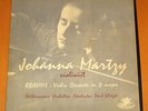 JOHANNA MARTZY VIOLINIST BRAHMS CTO KLETZKI UK ANGEL DOWELL 1ST EDITION GREAT