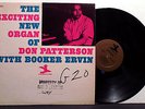 DON PATTERSON Exciting New Organ w BOOKER ERVIN '64 Prestige MONO Van Gelder M-