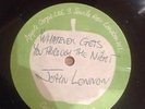 JOHN LENNON – WHATEVER GETS YOU THROUGH THE NIGHT – 7” APPLE ACETATE – VG+