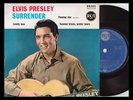 **Elvis Presley - Surrender + 3 French PS/EP Solid centre petit trou 