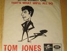 **Tom Jones - Little lonely one - Unique Belgian PS/45 RGM/Joe Meek