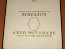 THE 7 SYMPHONIES OF SIBELIUS AKEO WATANABE EPIC BSC 157 STEREO NM TOP