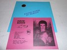 D. Bowie  In person  turquoise blue  vinyl   tmoq  lp  rare