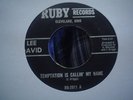 US RUBY-LEE DAVID-TEMPTATION IS CALLIN MY NAME-VG++