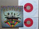 BEATLES.MAGICAL MYSTERY TOUR. FRENCH ODEON  2-EP.1st PRESS.1967.MONO.BLUE LYRIC