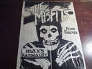 Misfits rare fold out poster from the 80's era.