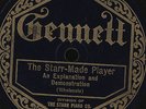 78 RPM RARE GENNETT PROMOTION RECORD ABOUT THE 