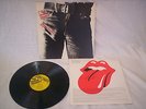 ROLLING STONES, STICKY FINGERS, BIG ZIP SLEEVE,INCERT,VINYL EXCELLENT CONDITION.