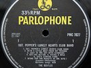 BEATLES 1969 RARE MONO Parlophone LP - Sgt Peppers - NO SOLD IN UK STATEMENT EX+