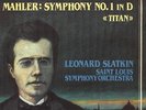 telarc digita dg-10066 mahler no.1 titan slatkin vinyl ex+/nm cvr. ex+