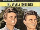 EVERLY BROTHERS Ebony Eyes 1961 US single + RARE ps