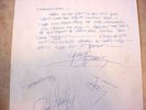 KISS ALIVE I & II HANDWRITTEN PERSONAL LETTER FROM GENE SIMMONS TO ERIC CLAPTON