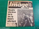 PIL PUBLIC IMAGE LTD RARE 1978 AUSTRALIA 7
