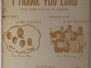 V/A (ft. Bill Moss & Andrew Rowe) - I Thank You Lord LP - Gospel Recording