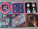 LP vinyl KISS best of, dynasty, the elder,rock and roll over,dressed to kill,ani