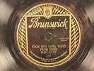 BUELL KAZEE-POOR BOY LONG WAY FROM HOME/YOU ARE FALSE...-BRUNSWICK 217 78 RPM