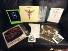 Nirvana In Utero clear vinyl/LP Unplugged In New York plus promo stickers & flat
