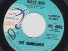 THE MARKSMEN Night Run 45 on Blue Horizon garage surf pre-ventures HEAR