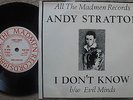  ANDY STRATTON NULL & VOID I DON'T KNOW 1980 MADMEN 45 NEAR MINT