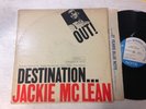 JACKIE MCLEAN - destination out - BLUE NOTE - new york usa - VAN GELDER STAMP NM