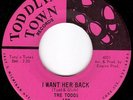 THE TODDS - I WANT HER BACK - Frantic 1967 GARAGE RAVE-UP 45 Toddlin Town - HEAR