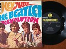 Les Beatles 45t SP hey jude / revolution parlophone emi DP 570 israel