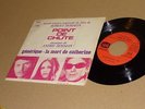 JOHNNY HALLYDAY-POINT DE CHUTE-ANDRE HOSSEIN-BOF-45T SP VINYL ORIGINAL-45 TOURS