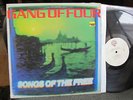 GANG OF FOUR Songs of The Free vinyl LP w/lyric 1982 Man in a Uniform art punk