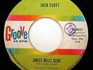 HEAR Jack Scott 45 Trouble Brewin/Jingle Bell Slide GROOVE 0027 rockabilly Xmas
