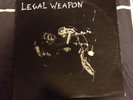 LEGAL WEAPON Death of Innocence LP with insert '82 Arsenal Rec SoCal PUNK KBD