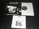 RAZOR - Armed and Dangerous - 1st press VOICE Rec. - 1984 - rare slayer venom
