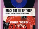 FOUR TOPS - REACH OUT I'LL BE THERE  45 RPM  MOTOWN RECORDS  MINT-  1966